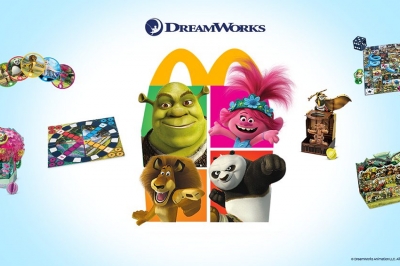 Arcos Dorados evoluciona la Cajita Feliz y lanza una nueva colección de juguetes 100% sustentables con DreamWorks All-Stars