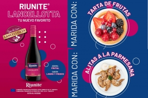 Lancellotta, el nuevo tipo de una de la familia de vinos Riunite