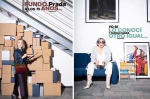 Prada celebra 27 años de estilo y creatividad con una campaña protagonizada por sus colaboradores