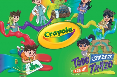 Crayola impulsa a los niños a ser un cambio en el mundo