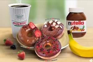 La exquisita dona de nutella está de vuelta en Kirspy Kreme