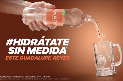 En este Guadalupe Reyes, que se te pasen las copas… ¡pero de agua!