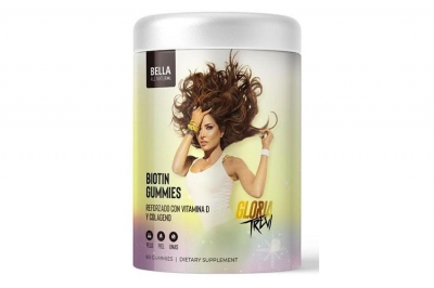 Trevi se suelta el pelo con su producto “Biotin Gummies by Gloria Trevi”