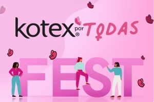 KotexPorTodas Fest, el evento virtual por la equidad, educación y bienestar de las mujeres en México