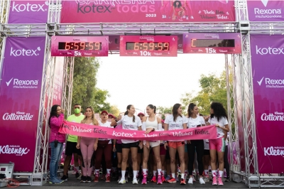 ¡Vuela una, Volamos Todas! Así fue la primera edición de la Carrera Kotex por Todas en la CDMX