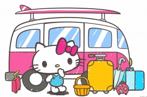 ¡Vive el road trip más hermoso con la segunda temporada de Hello Kitty Fun!