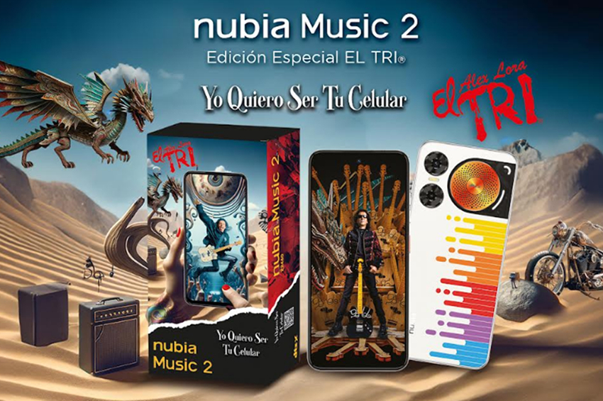 ¡nubia se suma a EL TRI! — El smartphone edición especial que prenderá a todo México