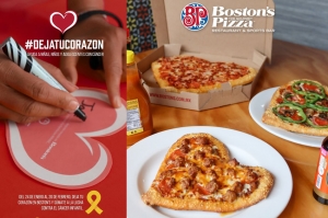 “Deja tu corazón” de Boston’s Pizza ayuda a la lucha contra el cáncer infantil