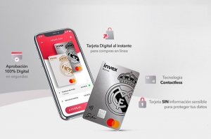 INVEX, Real Madrid y Mastercard lanzan la Primera Tarjeta de Crédito 100% Digital de Marca Compartida en México