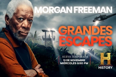 ¡HISTORY estrena la segunda temporada de Grandes Escapes con Morgan Freeman y la nueva serie Crónicas de Prisión!