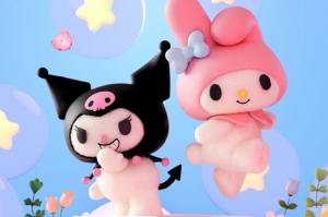 En julio, los icónicos personajes de Sanrio, &#039;My Melody y Kuromi&#039;, llegan a la pantalla en una serie animada en stop-motion