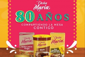 Doña María festeja 80 años conservando la auténtica receta y sabor del mole