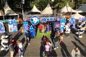 Alpura presente en el Ciclotón de la Ciudad de México