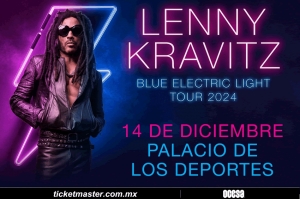 ¡Lenny Kravitz traerá su Eléctrica Blue Light Tour 2024 a la Ciudad de México!