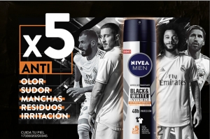 ¡Nivea Men y el Real Madrid avanzan en la Champions League!