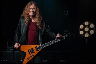 Dave Mustaine, es la imagen de la nueva guitarra de colección de Gibson