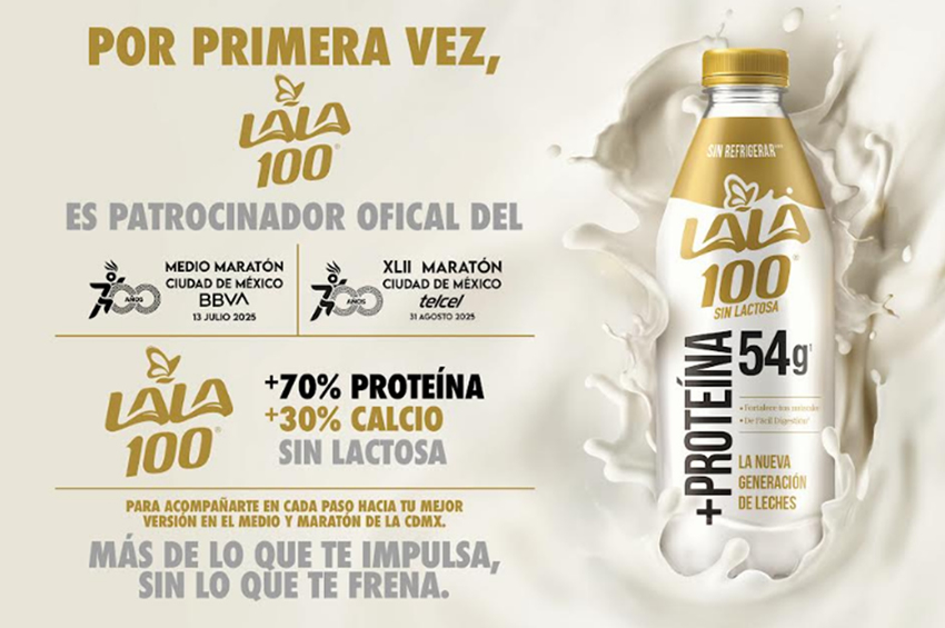 Lala 100 será el boost que necesitas para cruzar la meta en el Maratón CDMX