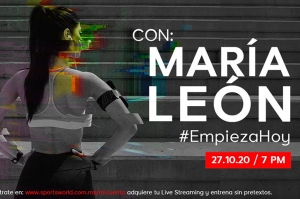 Se empieza hoy: María León y SW traen una rutina fitness para ponerte a sudar
