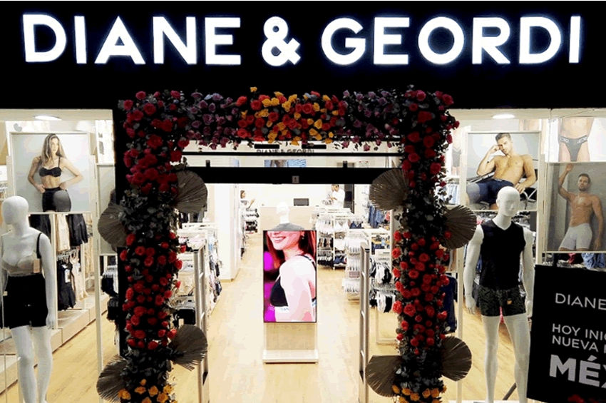 Diane & Geordi: Una nueva dimensión en ropa interior llega a México