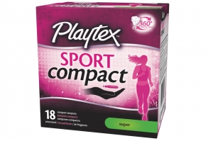 Inicia el año con el pie derecho sin dejar de estar en movimiento con Playtex Sport Compact