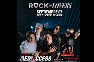 Rock and Lovers se presentarán este fin de semana con invitados especiales