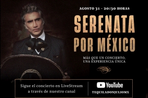 Tequila Don Julio y Alejandro Fernández se quitan el sombrero en una exclusiva “Serenata por México”