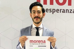 Logra Daniel Rivera registro como precandidato de Morena a Diputado Federal por Tlalnepantla