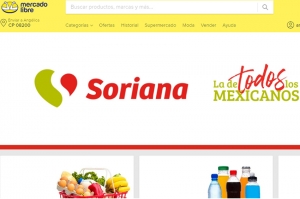 Soriana se convierte en la primera cadena de supermercados que abre tienda oficial en Mercado Libre