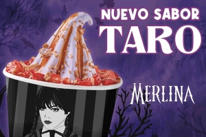 ¡Merlina invade Nutrisa con un helado edición especial que no te querrás perder!