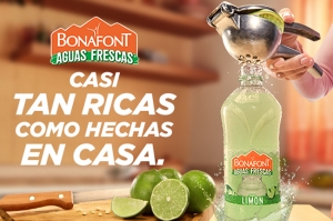 Bonafont Aguas Frescas tiene un nuevo y delicioso sabor limón