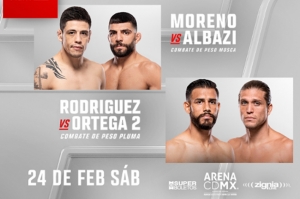 La UFC vuelve a la Arena CDMX con un evento muy esperado