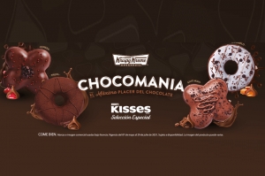 ¡Amantes del chocolate, vuelve la temporada más esperada del año, Chocomania Krispy Kreme!