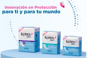 Kotex a la vanguardia, presenta Kotex Cero, la primera y única generación de toallas y pantiprotectores amigables con el planeta