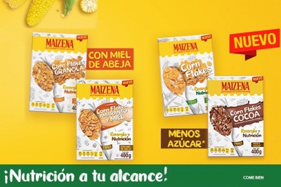 Más nutrición con un exquisito sabor con los nuevos Cereales de Maizena