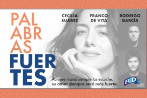 FUD, Cecilia Suárez y Franco De Vita rinden un homenaje a mamá con el cortometraje “Palabras Fuertes”
