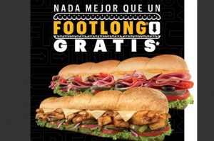 ¡La promo más grande de Subway regresa a México! La cadena regalará Footlongs este 31 de agosto y 1 de septiembre en todo el país