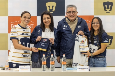 Bonafont anuncia su alianza como patrocinador oficial de Pumas Femenil